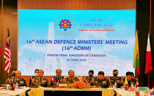 Hội nghị Bộ trưởng Quốc phòng các nước ASEAN lần thứ 16 thông qua Tuyên bố chung