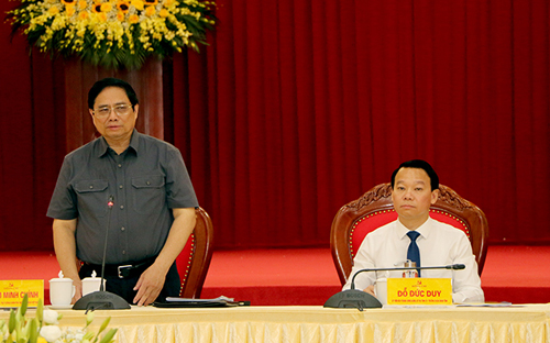 Thủ tướng Phạm Minh Chính: Khai thác tiềm năng, phát huy nội lực để Yên Bái phát triển