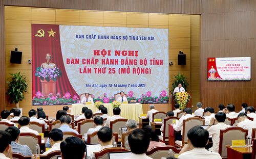 Yên Bái khai mạc Hội nghị Ban Chấp hành Đảng bộ tỉnh lần thứ 25 (mở rộng)