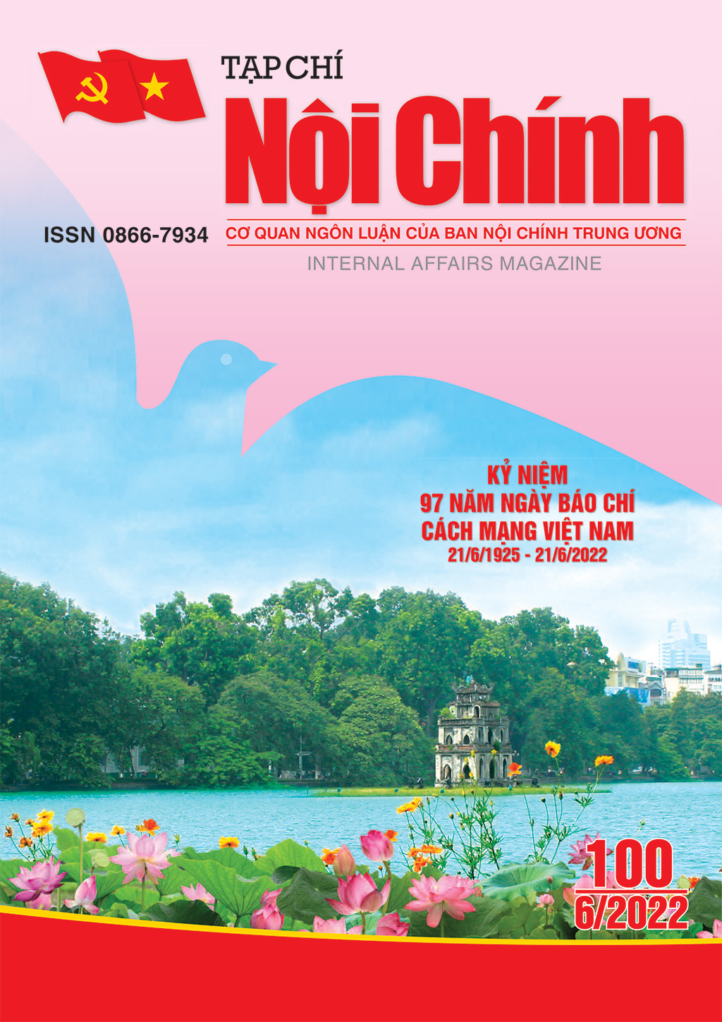 Giới thiệu Tạp chí Nội chính số 100 tháng 6 năm 2022